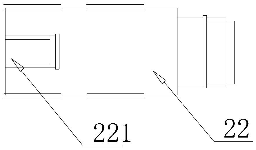 Transferable drill bit deep hole drilling, processing method and application