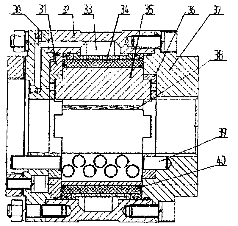 Mining linkage all-hydraulic drilling machine