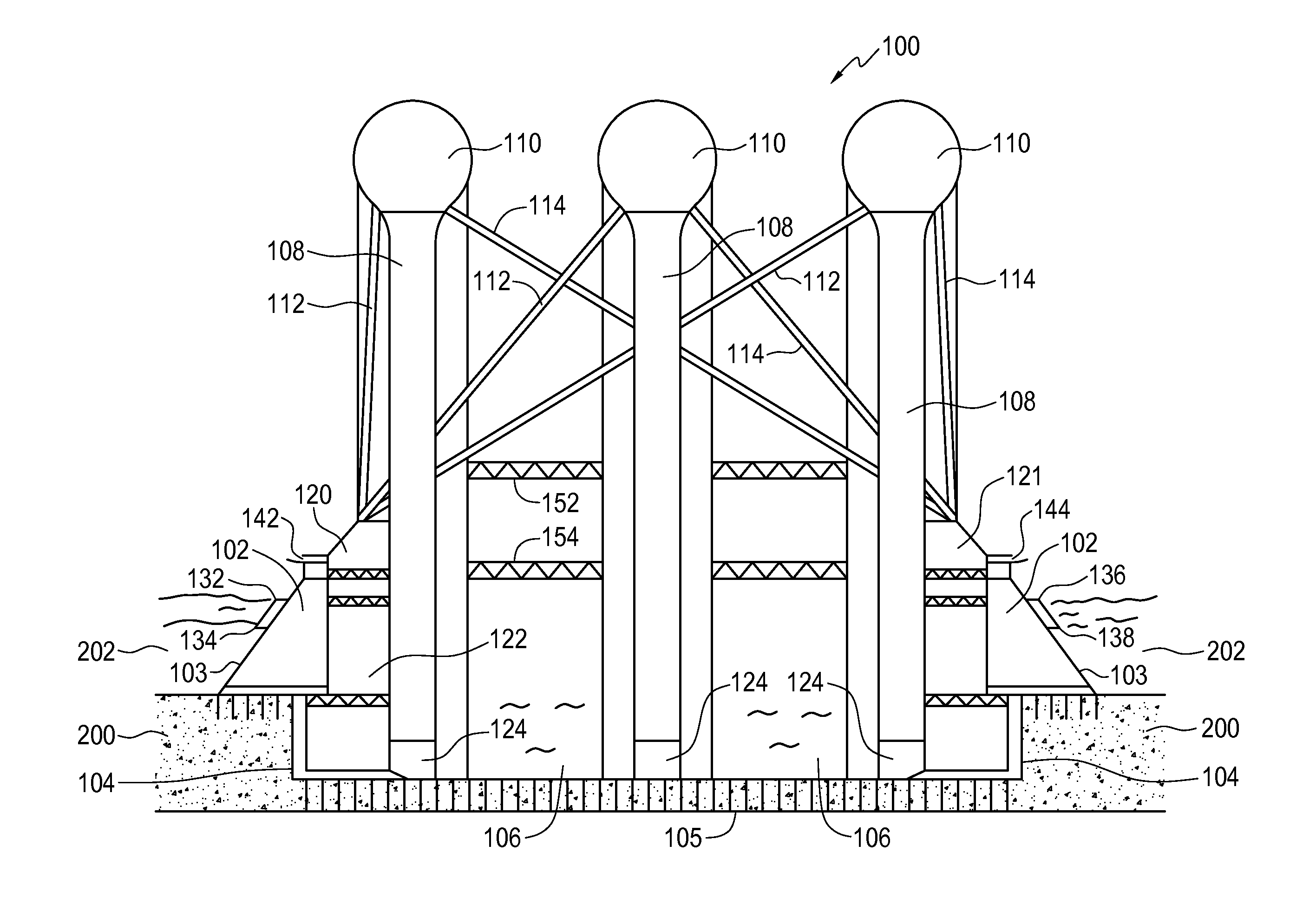 Hydro electric energy generation and storage structure