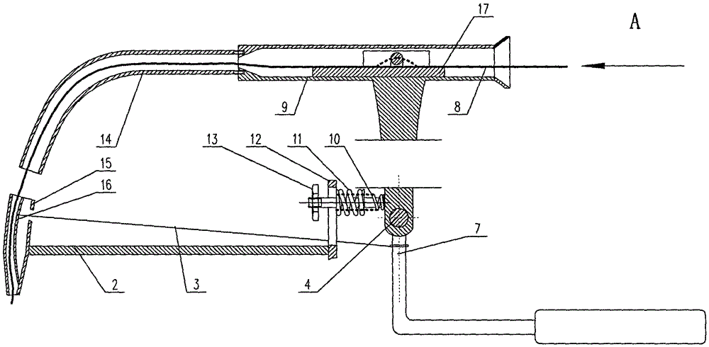 A stepping tin feeding mechanism for electric soldering iron