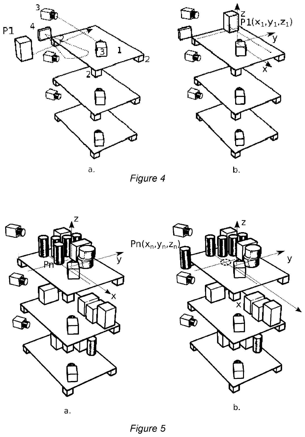 Automatic product identification in inventories based on multimodal sensor operation