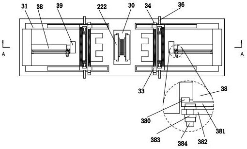 Lamination device for stator iron core of electric motor