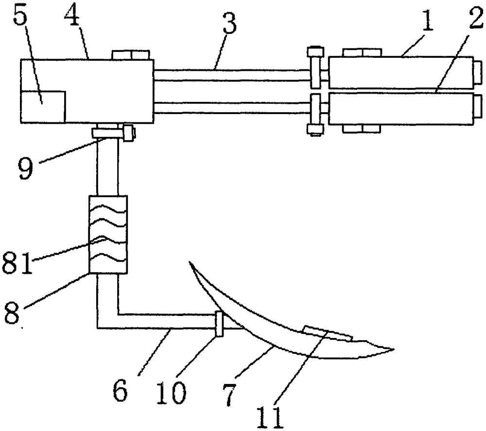 Multifunctional anesthetic pain conveyer