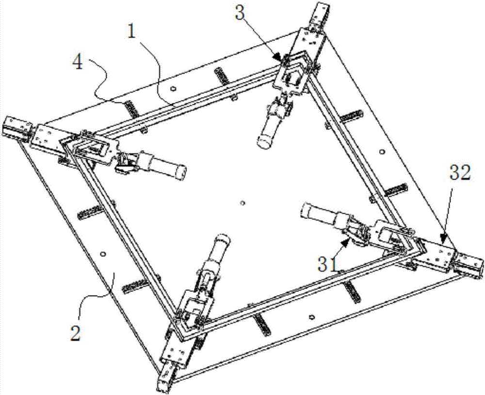 Automatic splicing and positioning carrier for frames