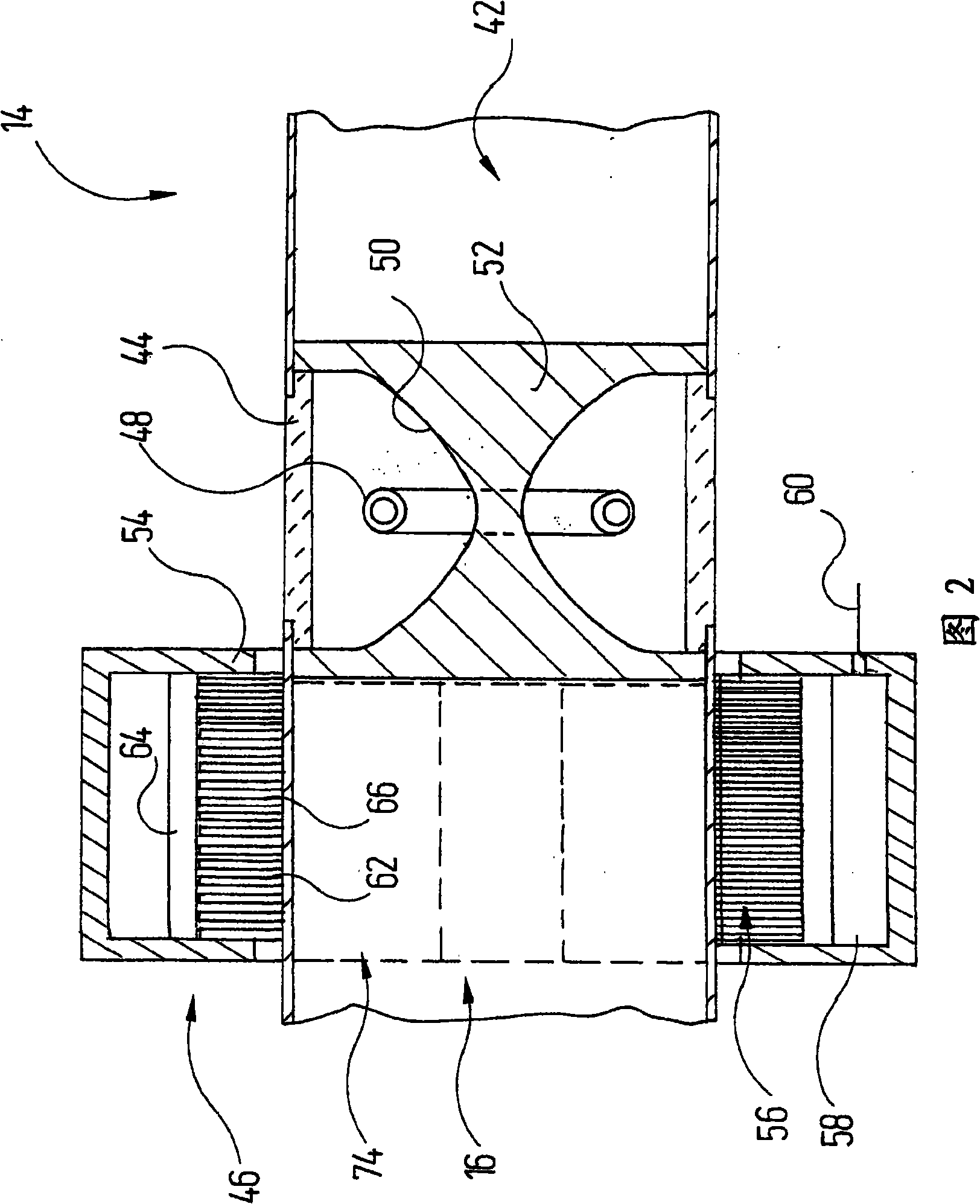 Device for reading out exposed imaging plates