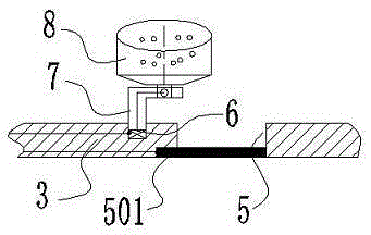 A microwave drying, sterilization and moisture-proof storage device for kitchen waste