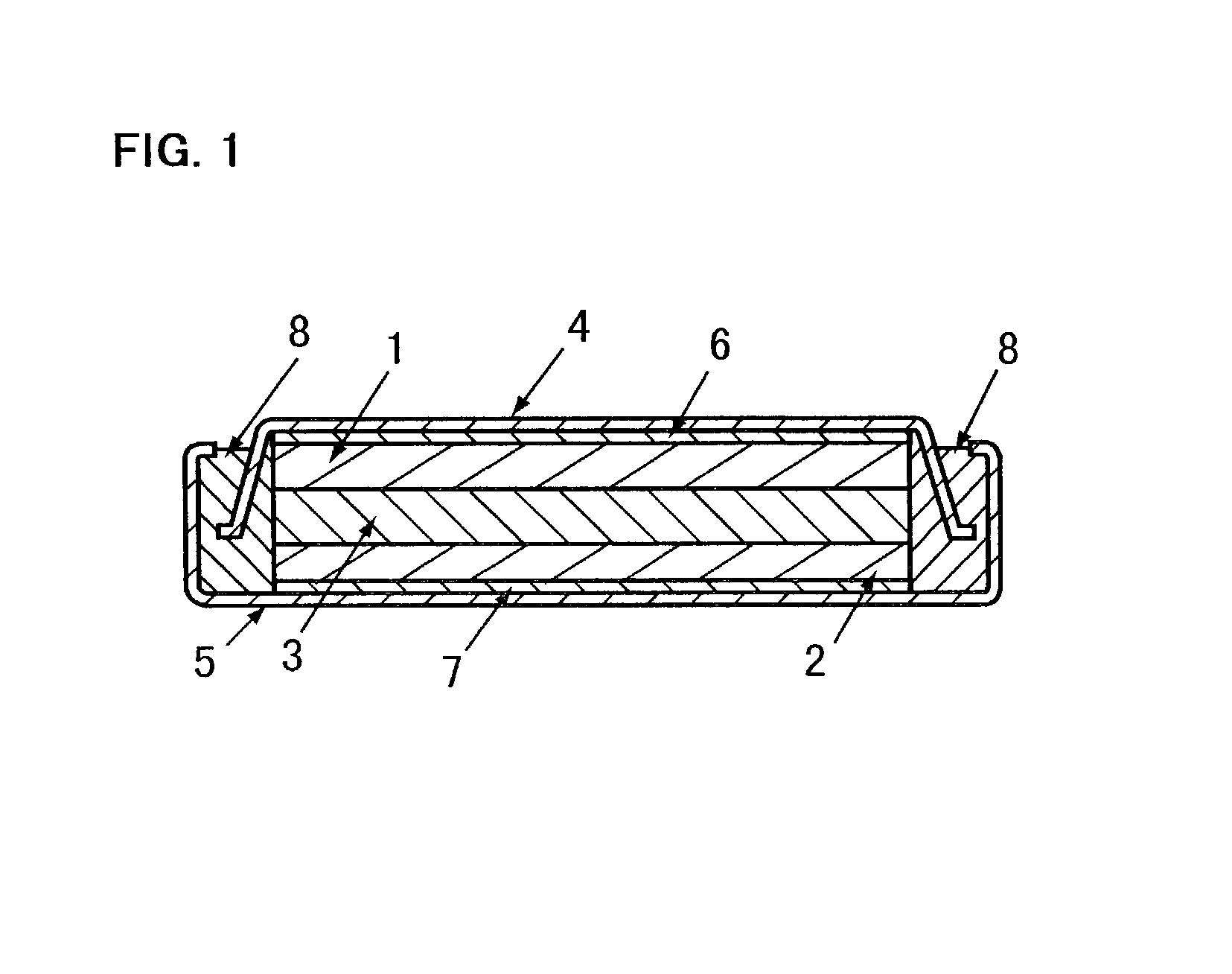 Electrode for lithium batteries and rechargeable lithium battery