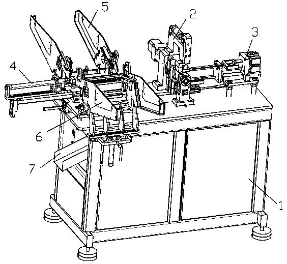 Double-station automatic short pipe bending equipment