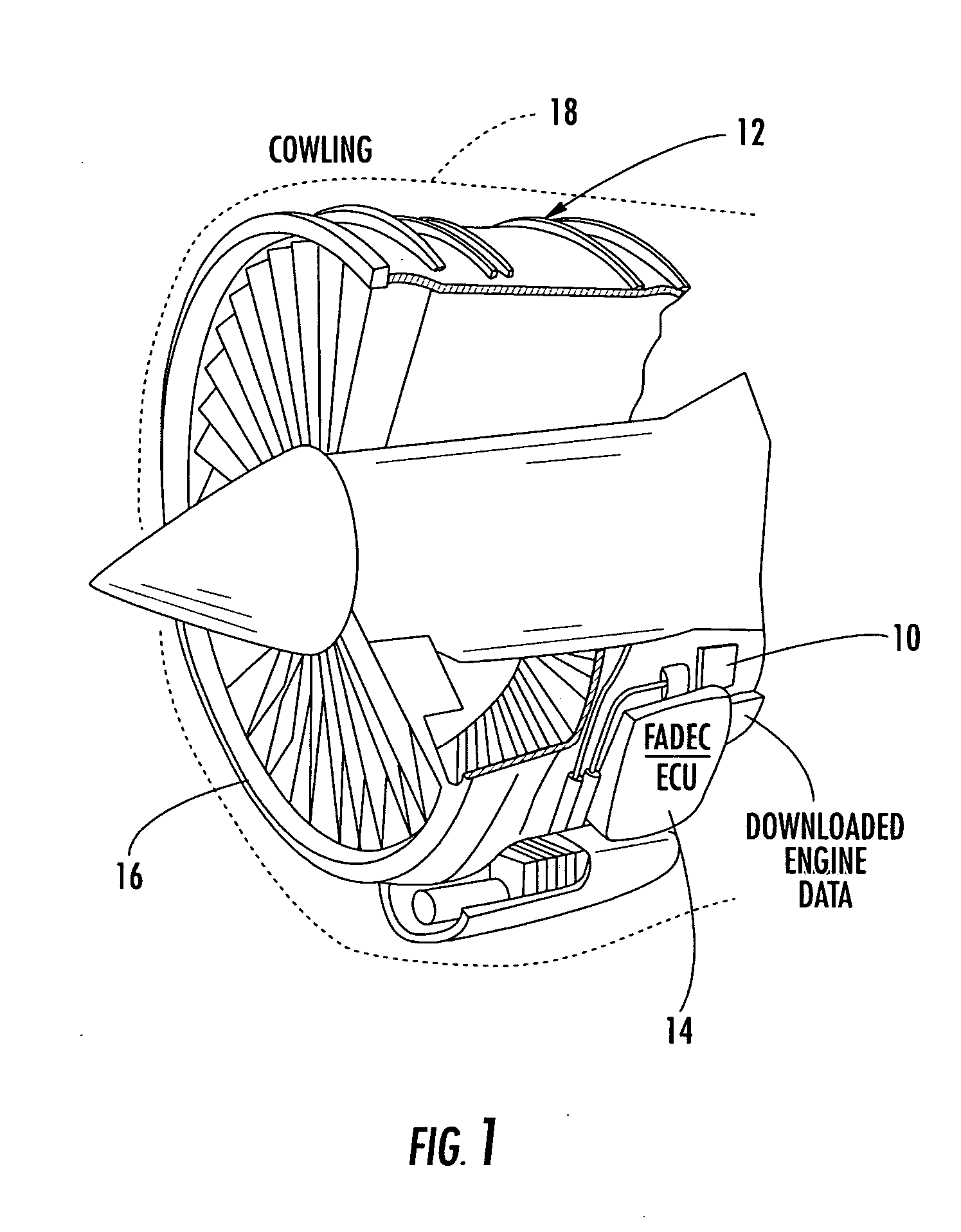 Wireless engine monitoring system