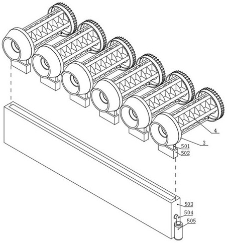 Comprehensive cleaning equipment for solar heat pipe