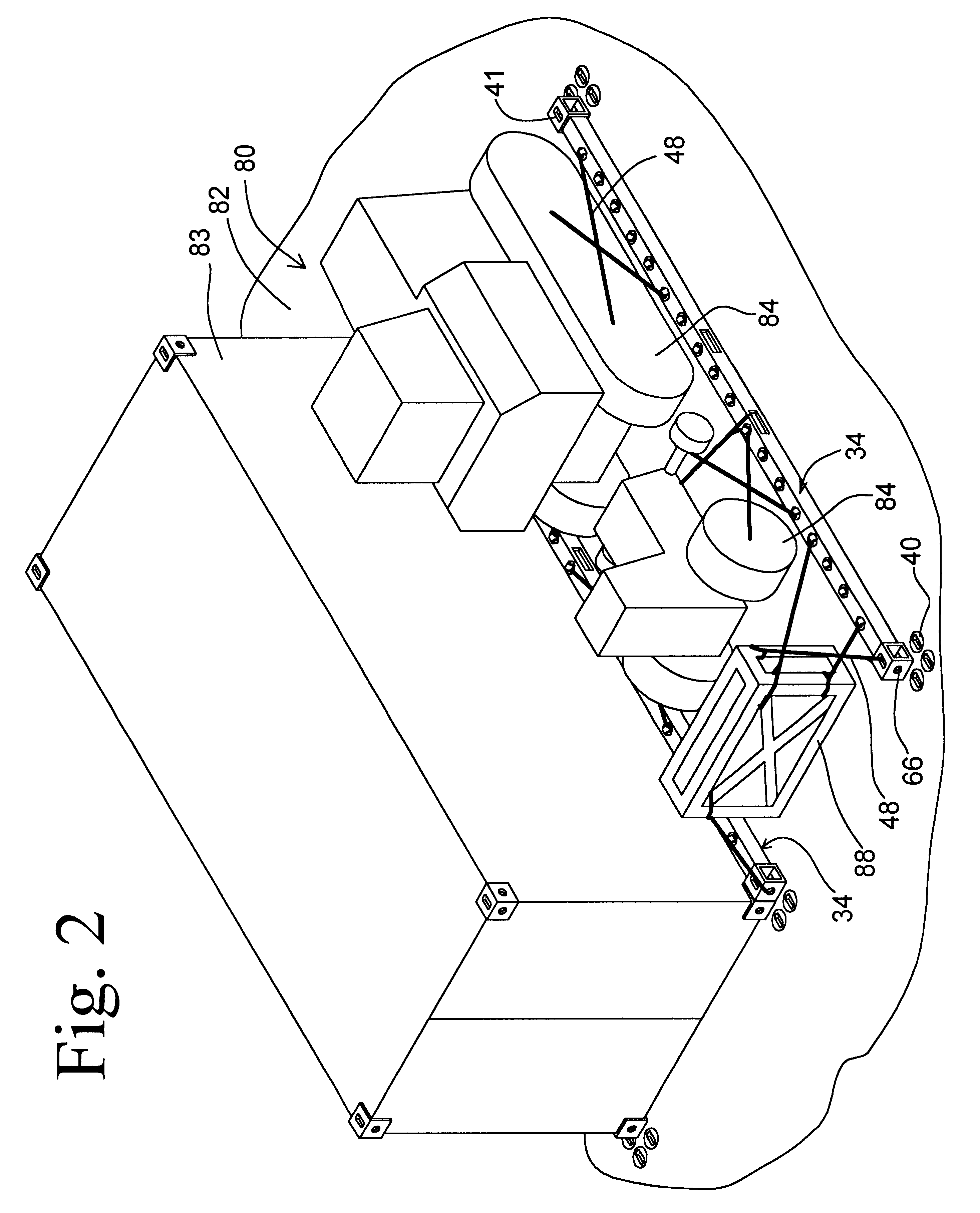 Cargo lash to bar