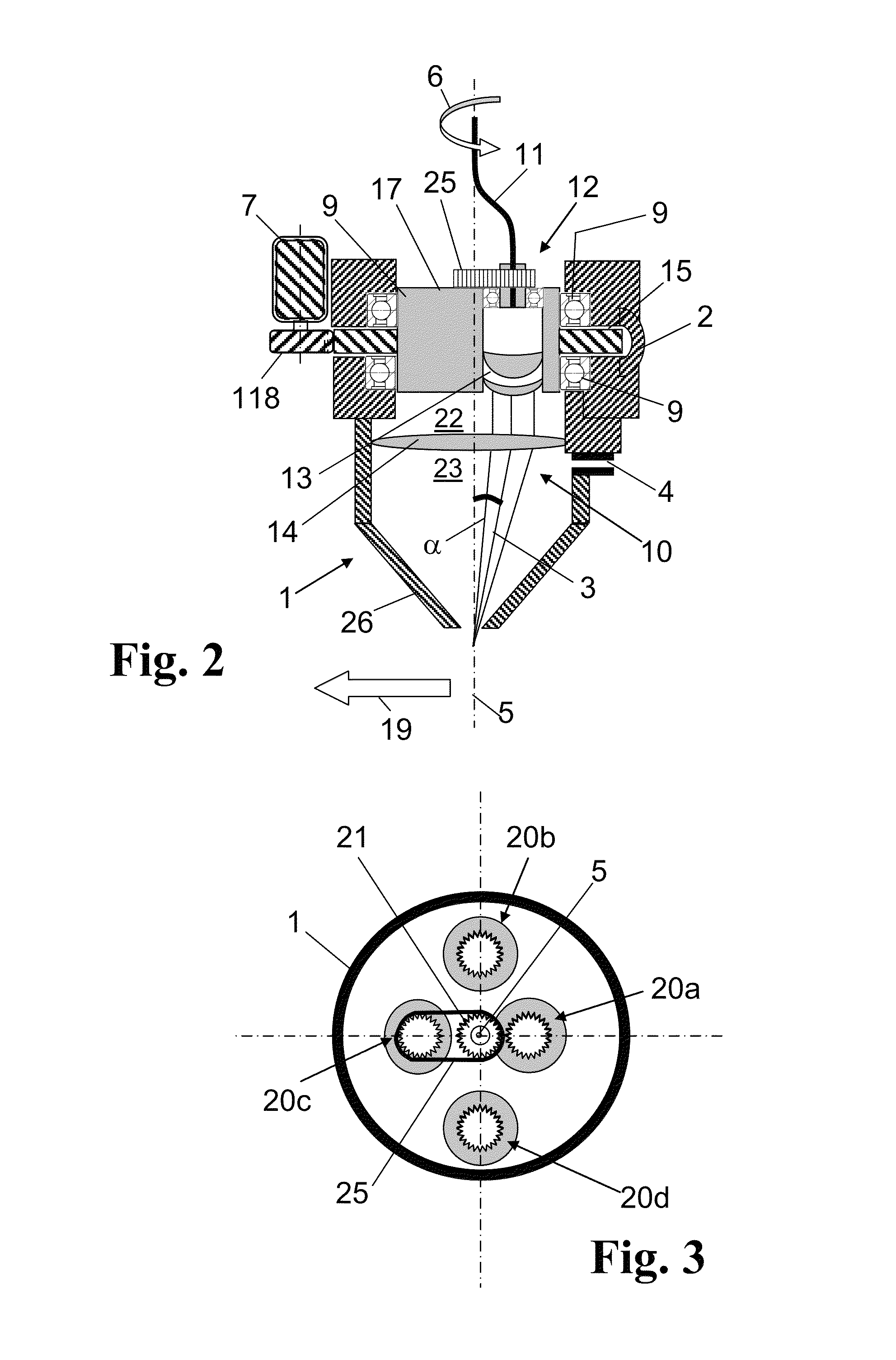 Method and apparatus for the thermal treatment of a workpiece by means of a laser beam