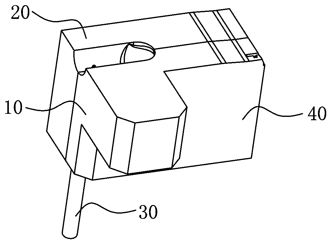 Flexible glue feeding mechanism