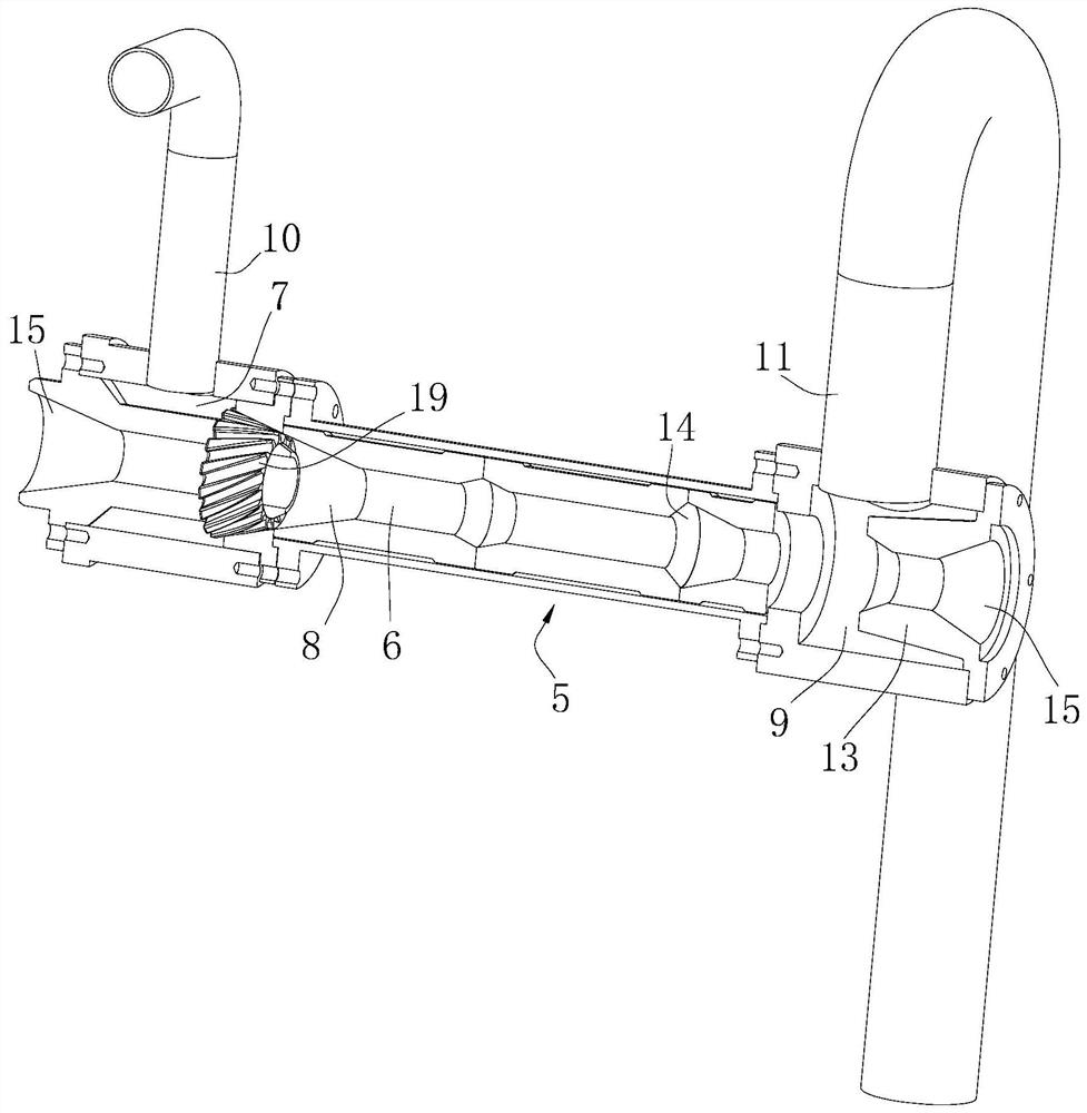 Water penetration device capable of controlling temperature of steel head