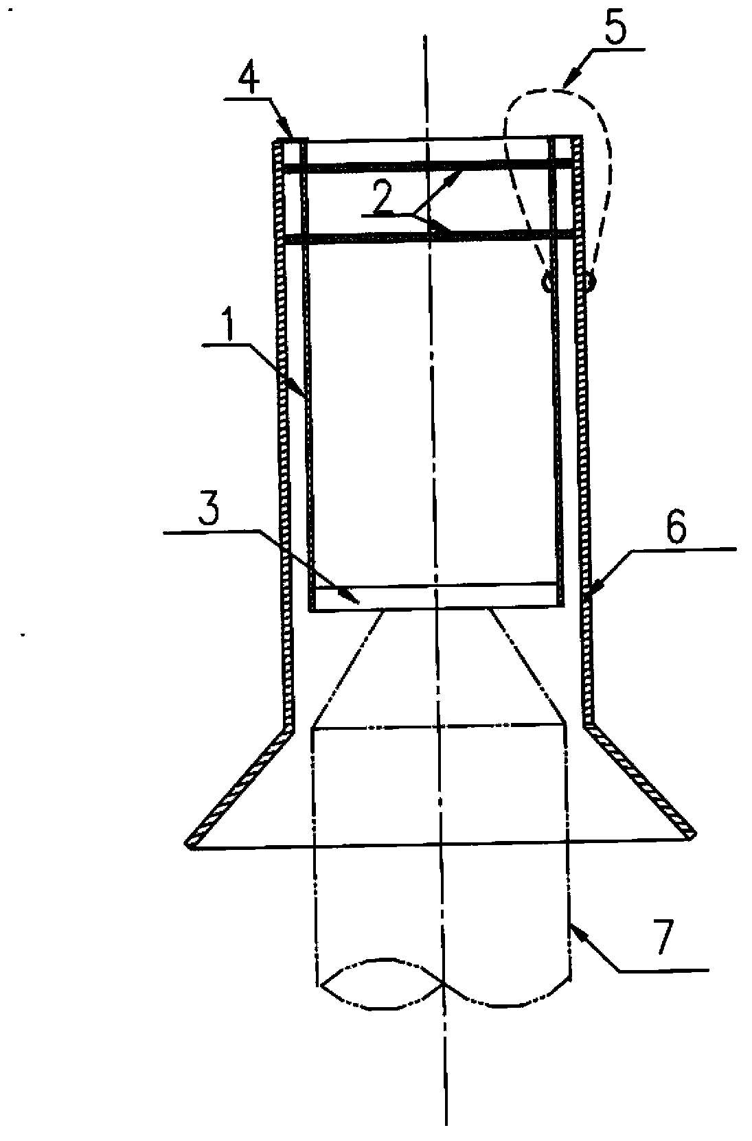 Underwater robot monitoring auxiliary device