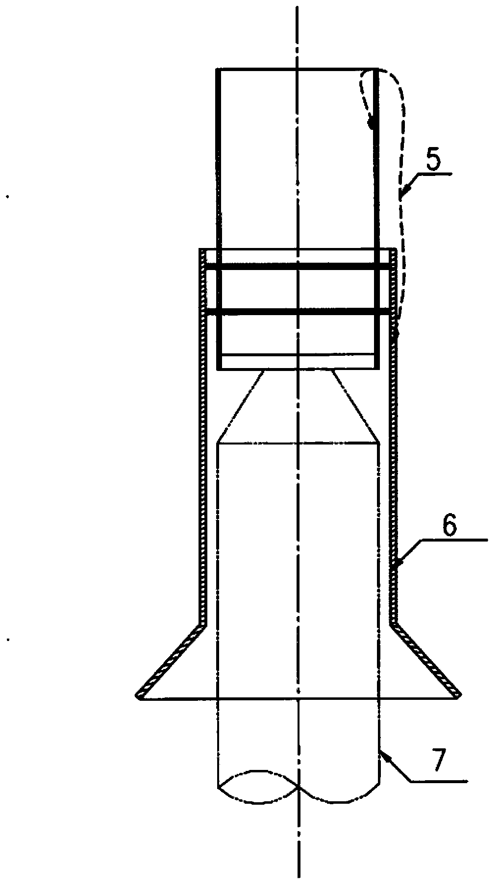 Underwater robot monitoring auxiliary device