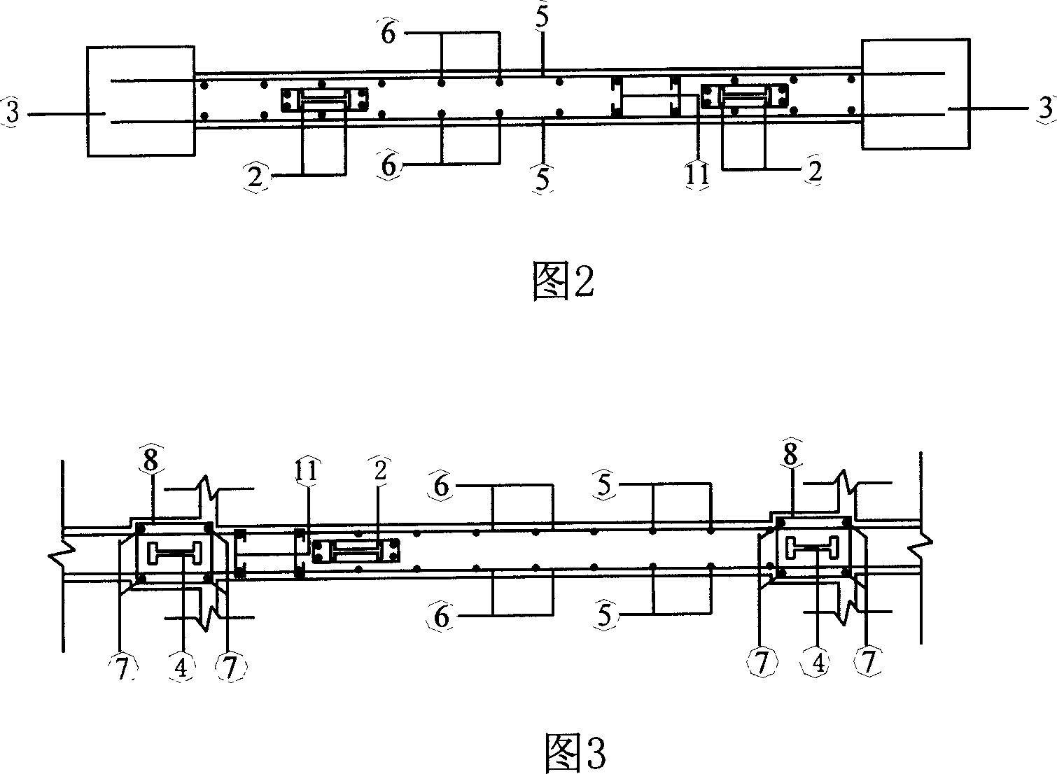 Steel pipe concrete frame-steel truss-concrete combined shear wall and its manufacture method