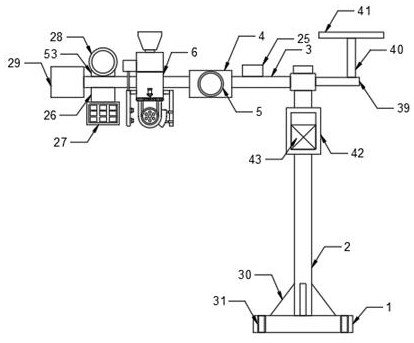 Data visualization system based on smart city and operation method thereof