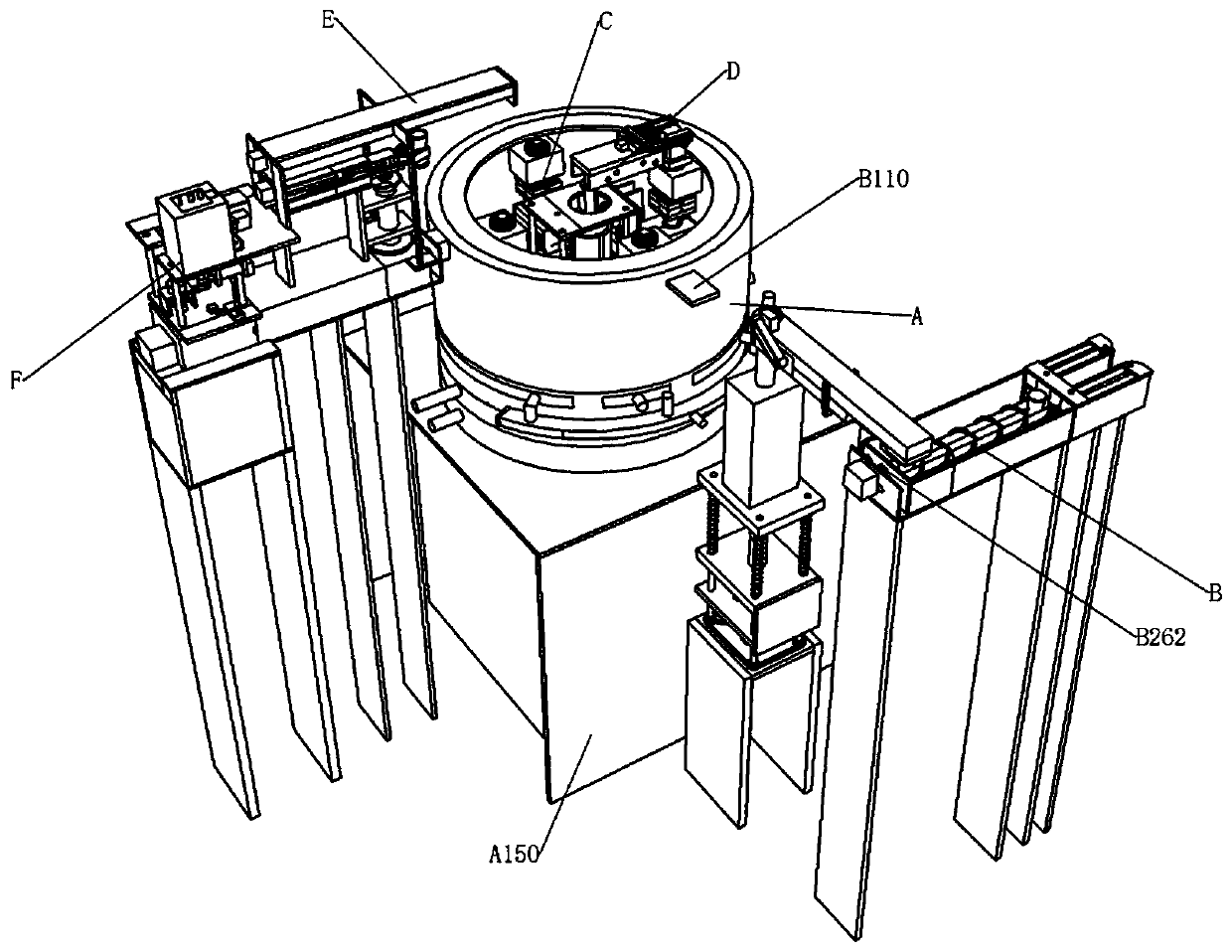 Storage module and bottle cleaning and beverage brewing machine