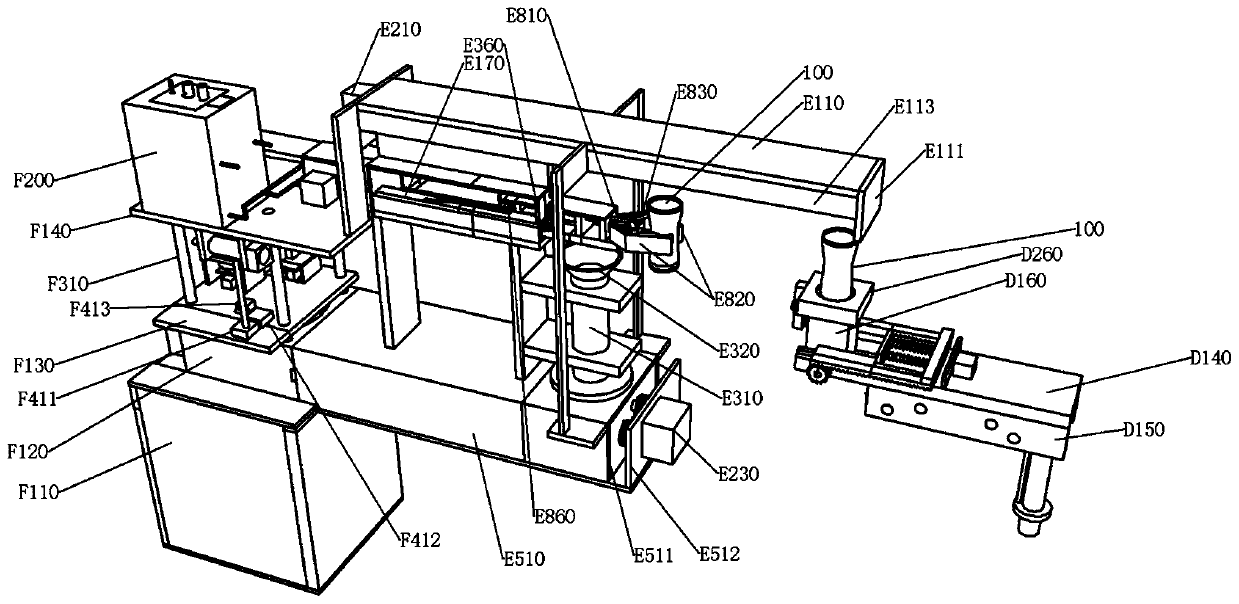 Storage module and bottle cleaning and beverage brewing machine