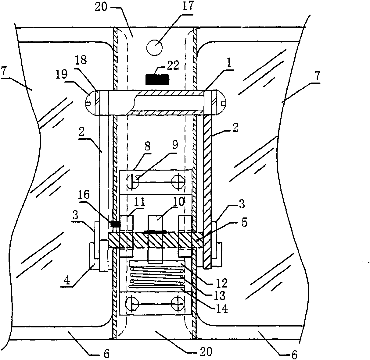 Vehicle window and vehicle door quick-opening safe escape device