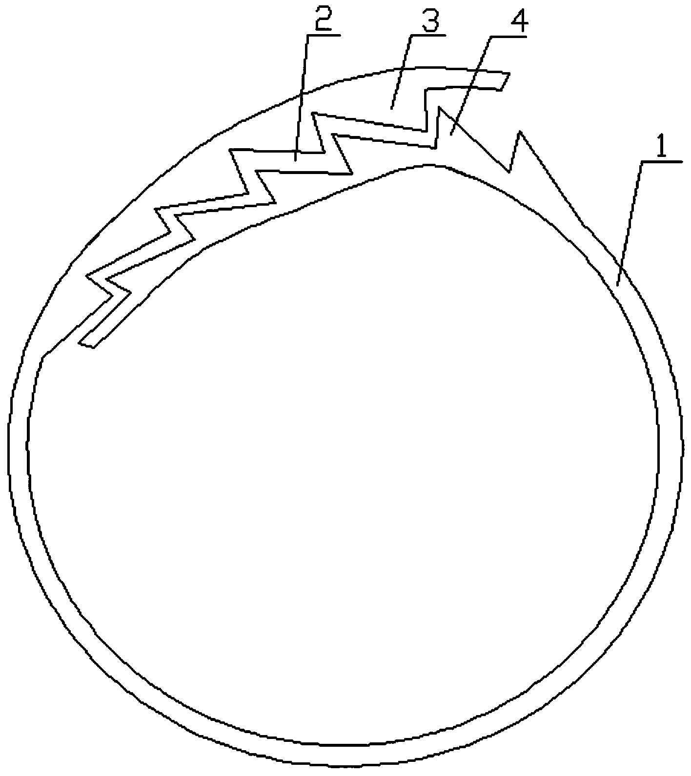 Pipeline connector repair device and method