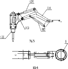 Integrated machine for breaking, loading, carrying, spraying and tunneling of rock roadway