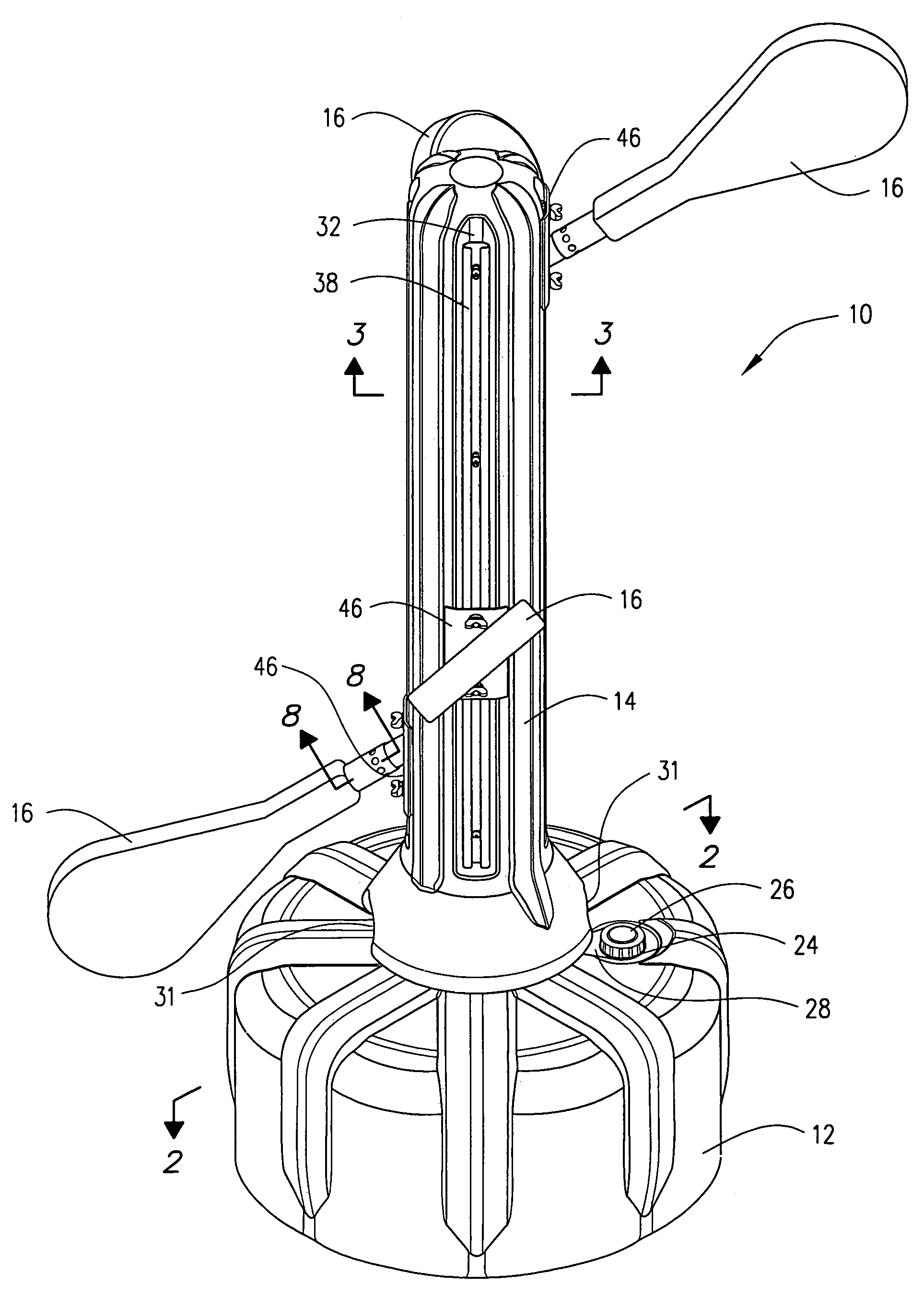 Martial arts practice device