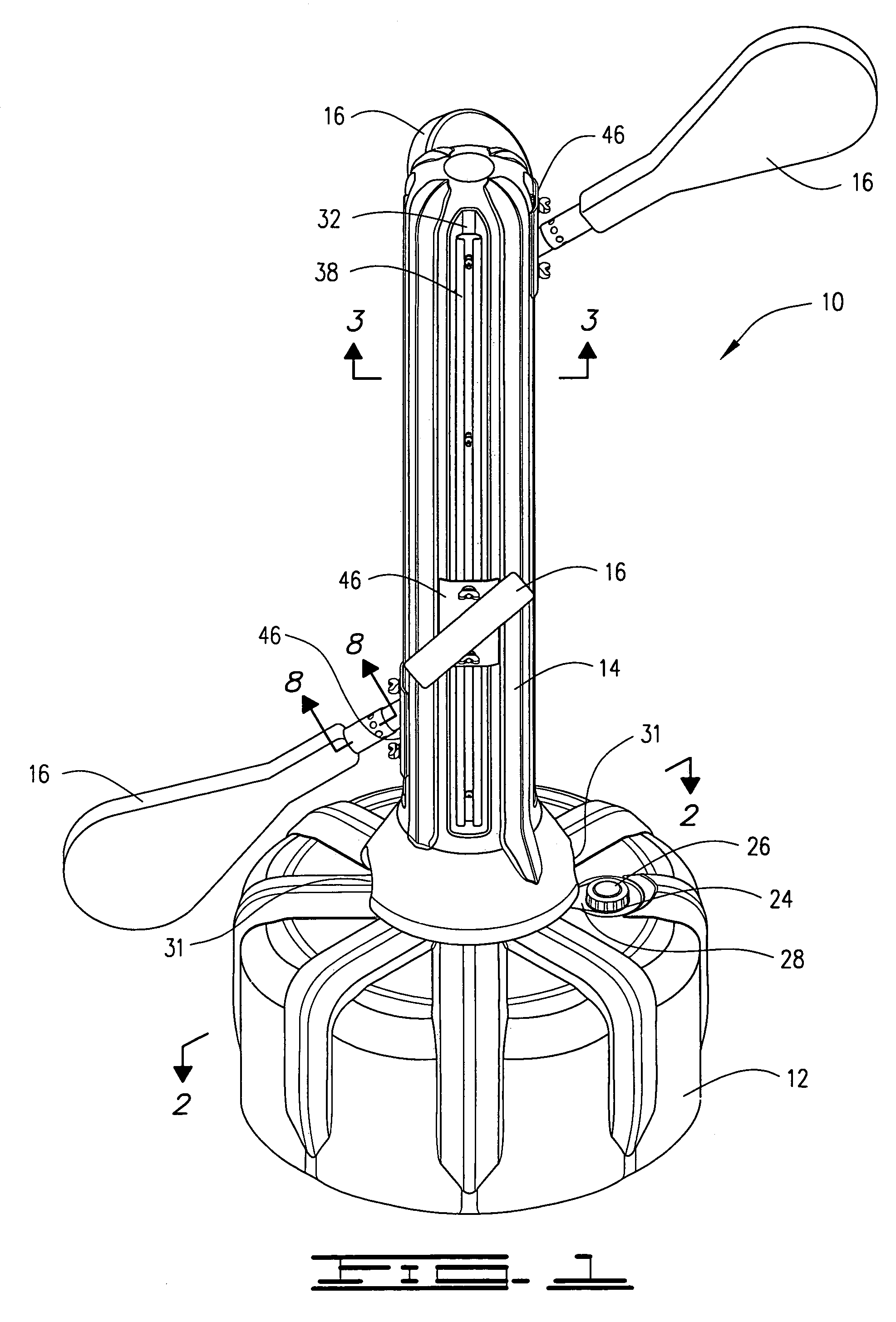 Martial arts practice device