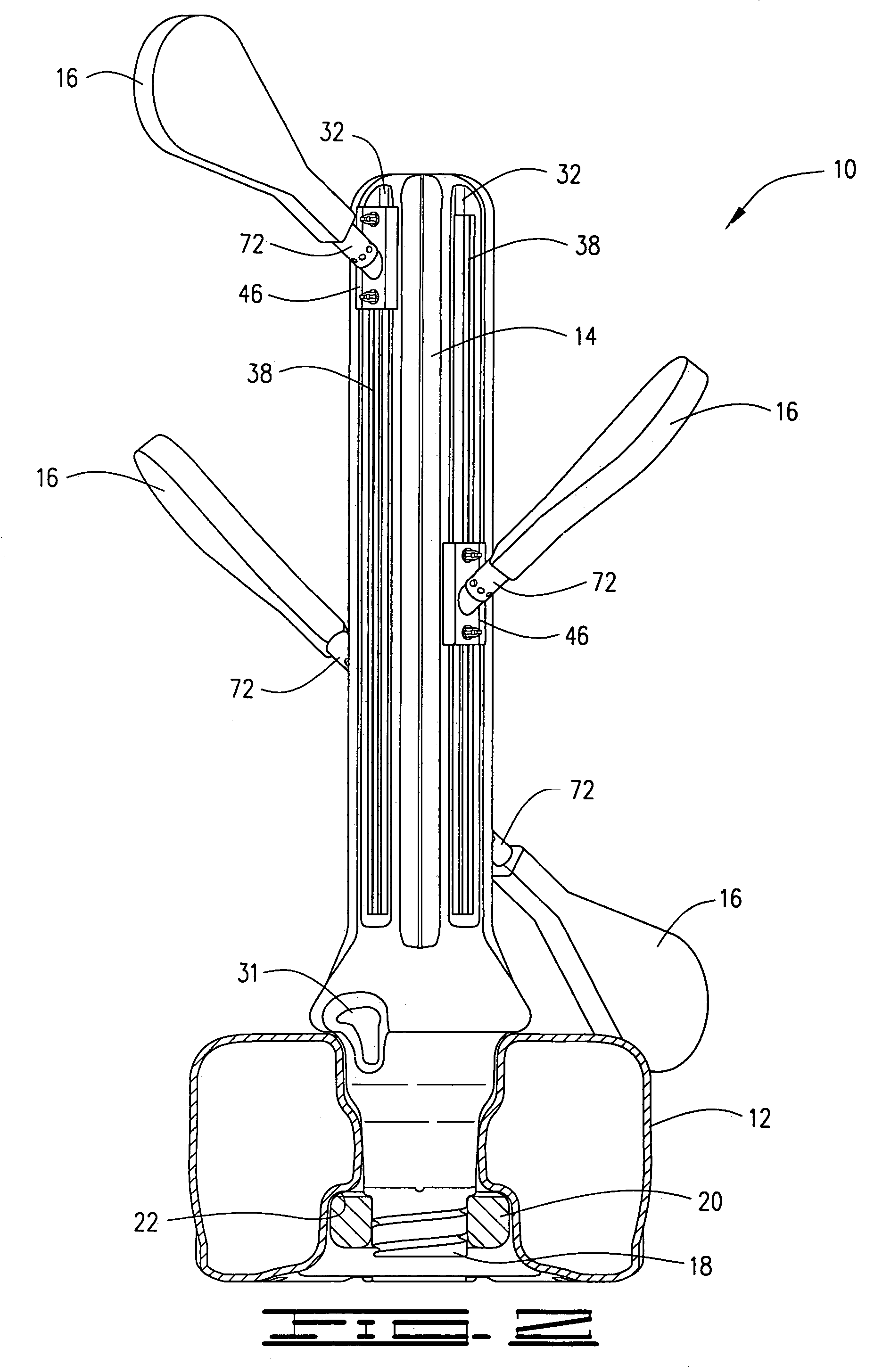 Martial arts practice device