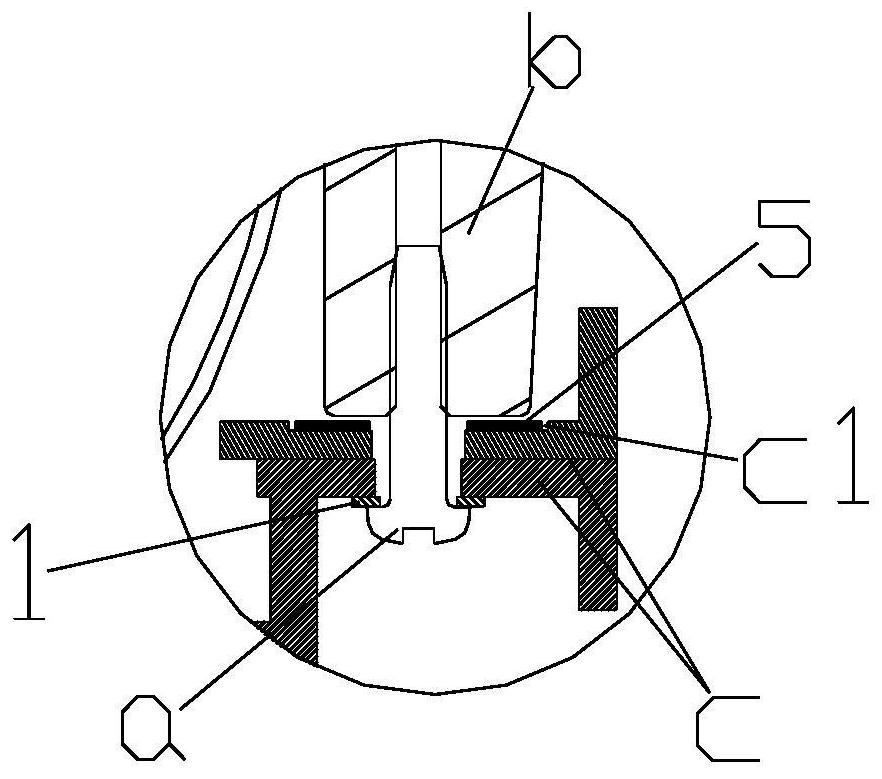 A micro-suspension panel installation structure with strong vibration feedback