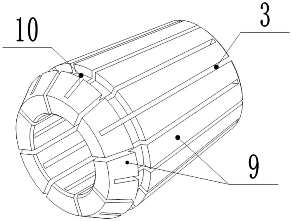 Eccentric machining fixture for turning and grinding machine