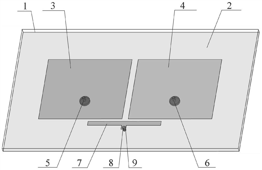 Low-profile miniaturized decoupling structure based on patch MIMO antenna