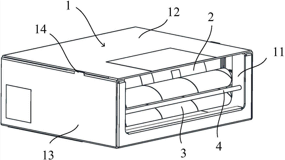 Manual environment-friendly material filling object packaging box