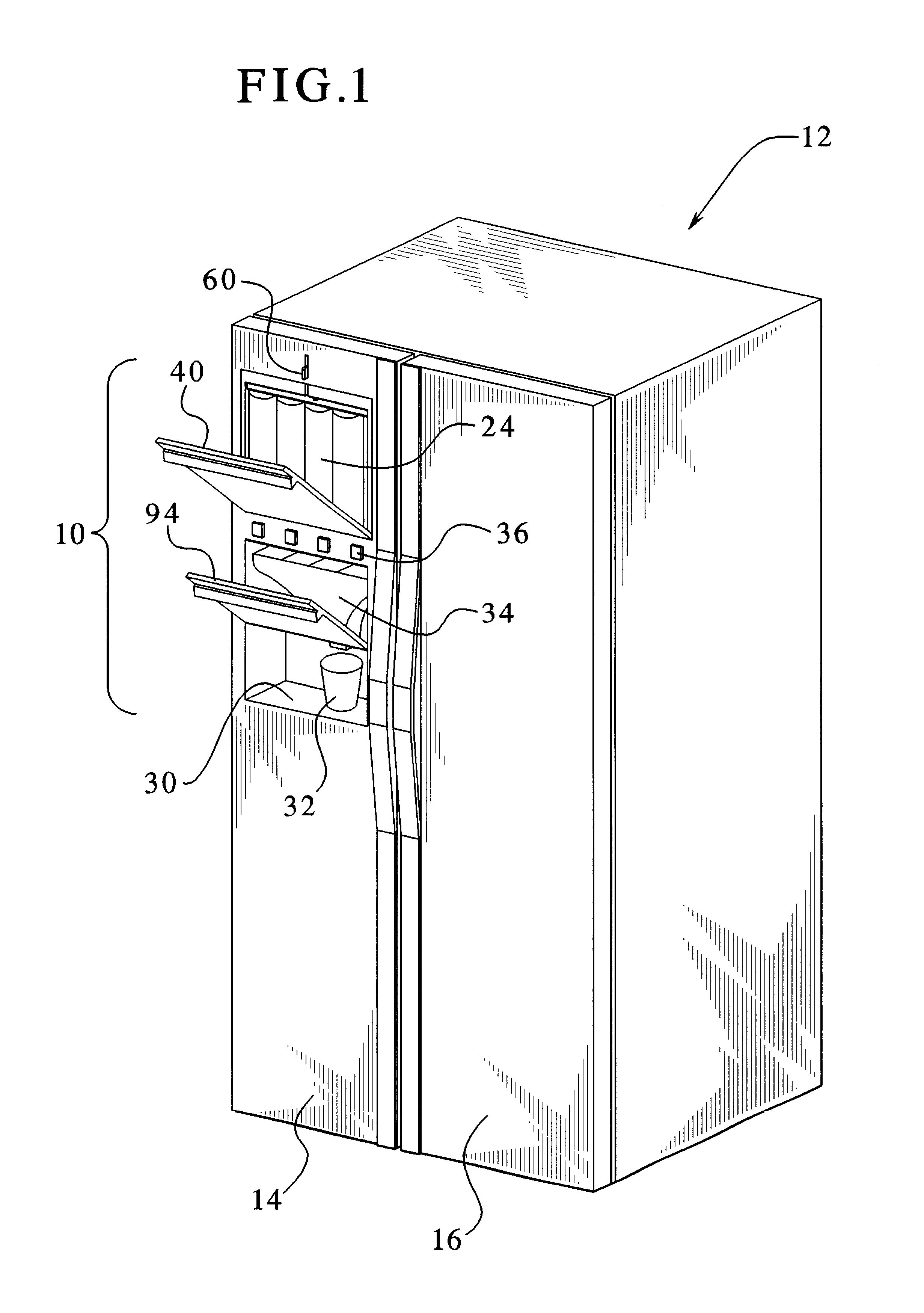 Beverage dispensing apparatus having fluid director