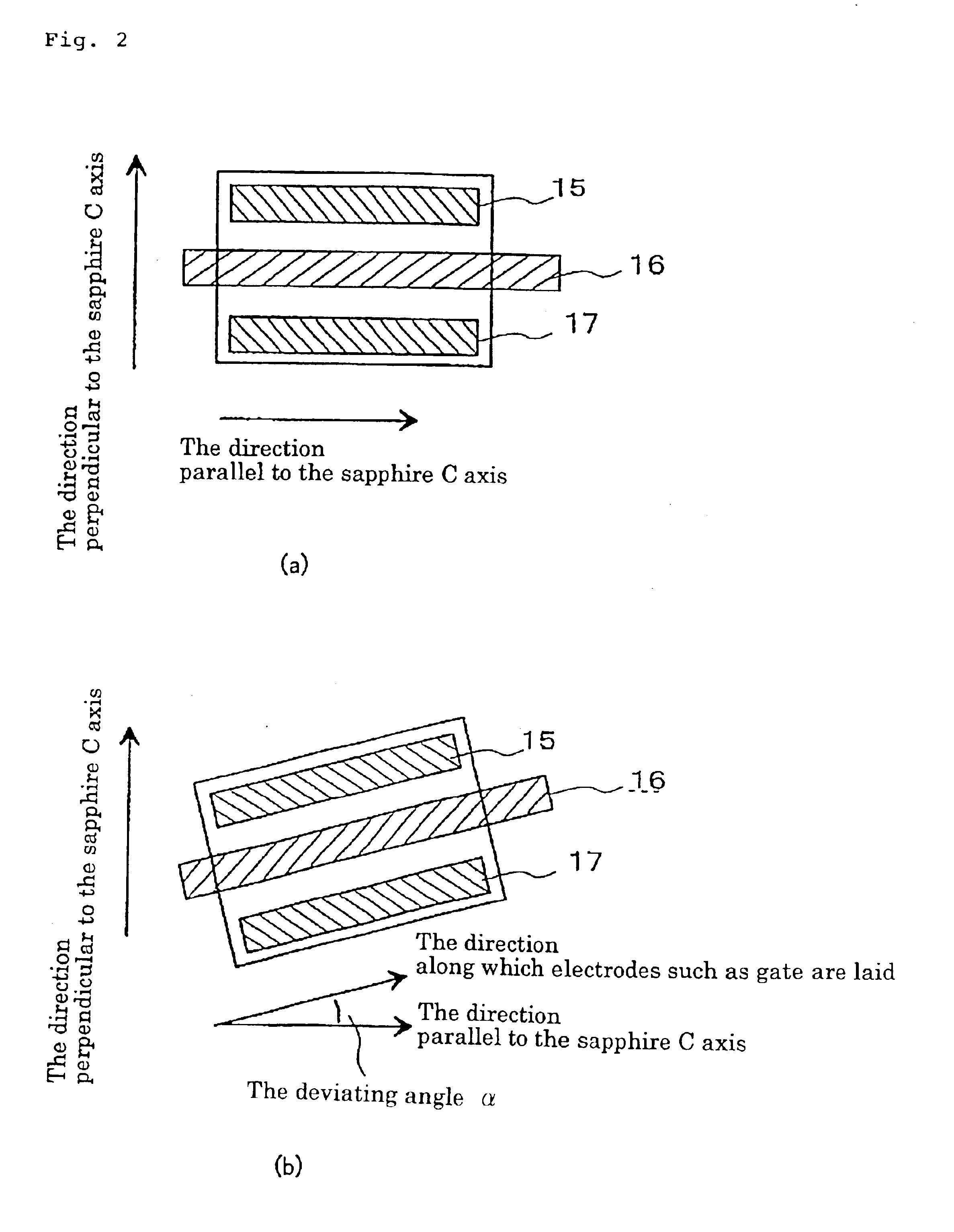 Group III nitride semiconductor device of field effect transistor type having reduced parasitic capacitances