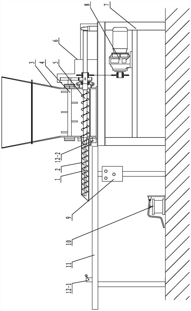 Finished ammonium nitrate fuel oil explosive charging machine