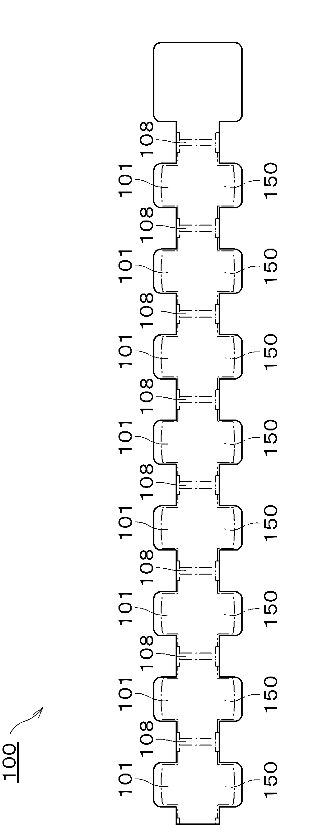 Workpiece material and grasping mechanism