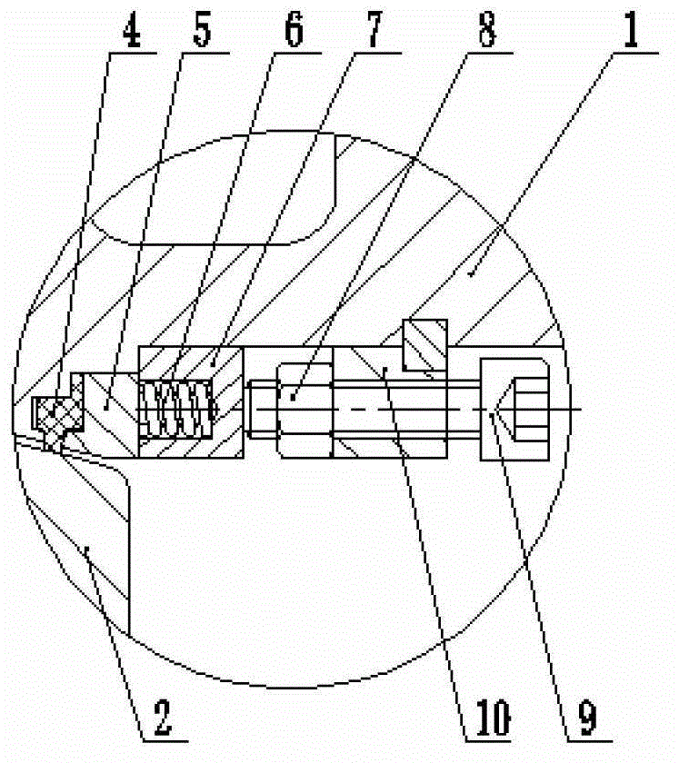 Automatic compensation butterfly valve