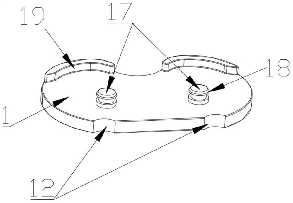 Tibia trial mold operation tool system with multiple verifications