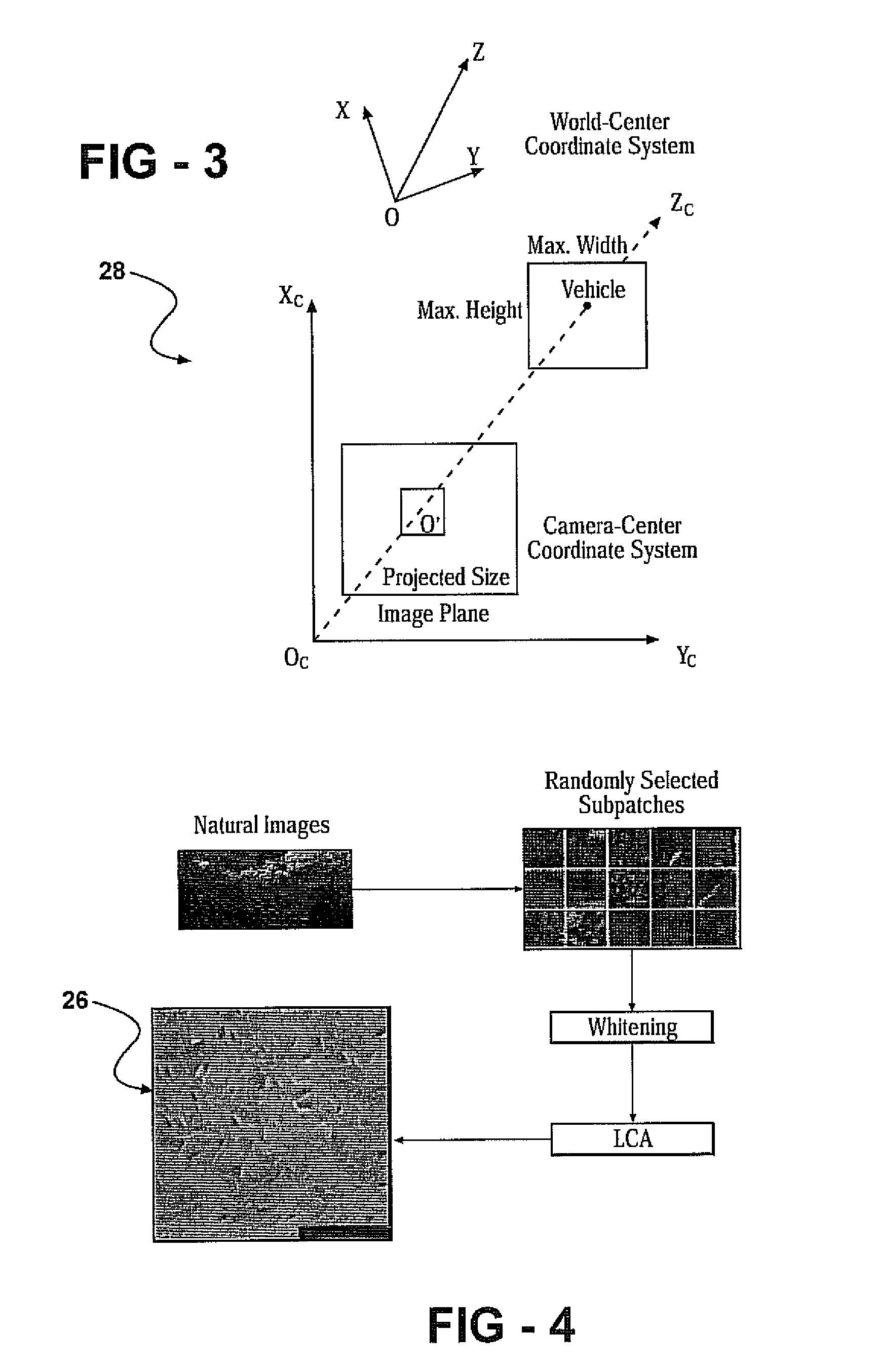 Method and system of sparse code based object classification with sensor fusion