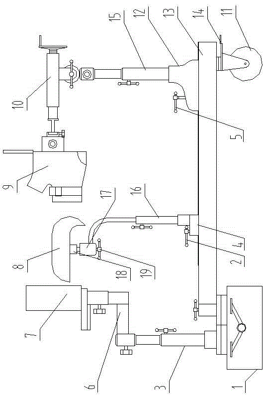 Orthopedics traction frame