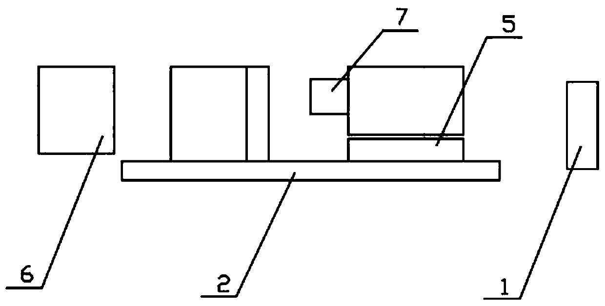 Device and method for testing delay index of observing and aiming equipment