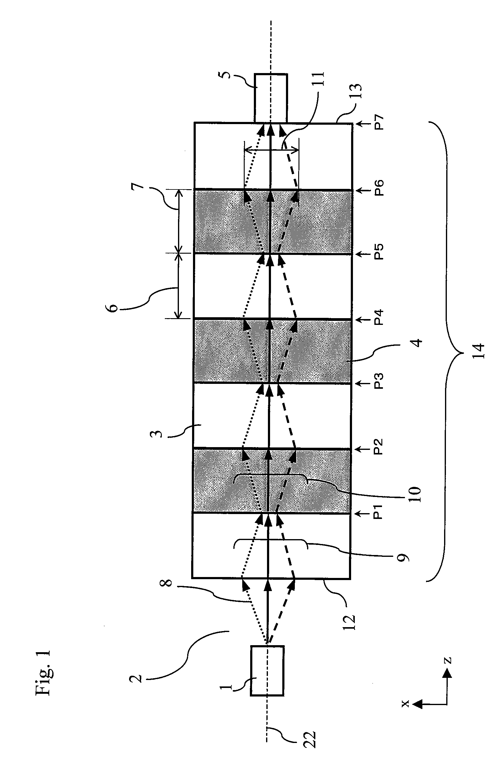 Optical transmission device and light-receiving module