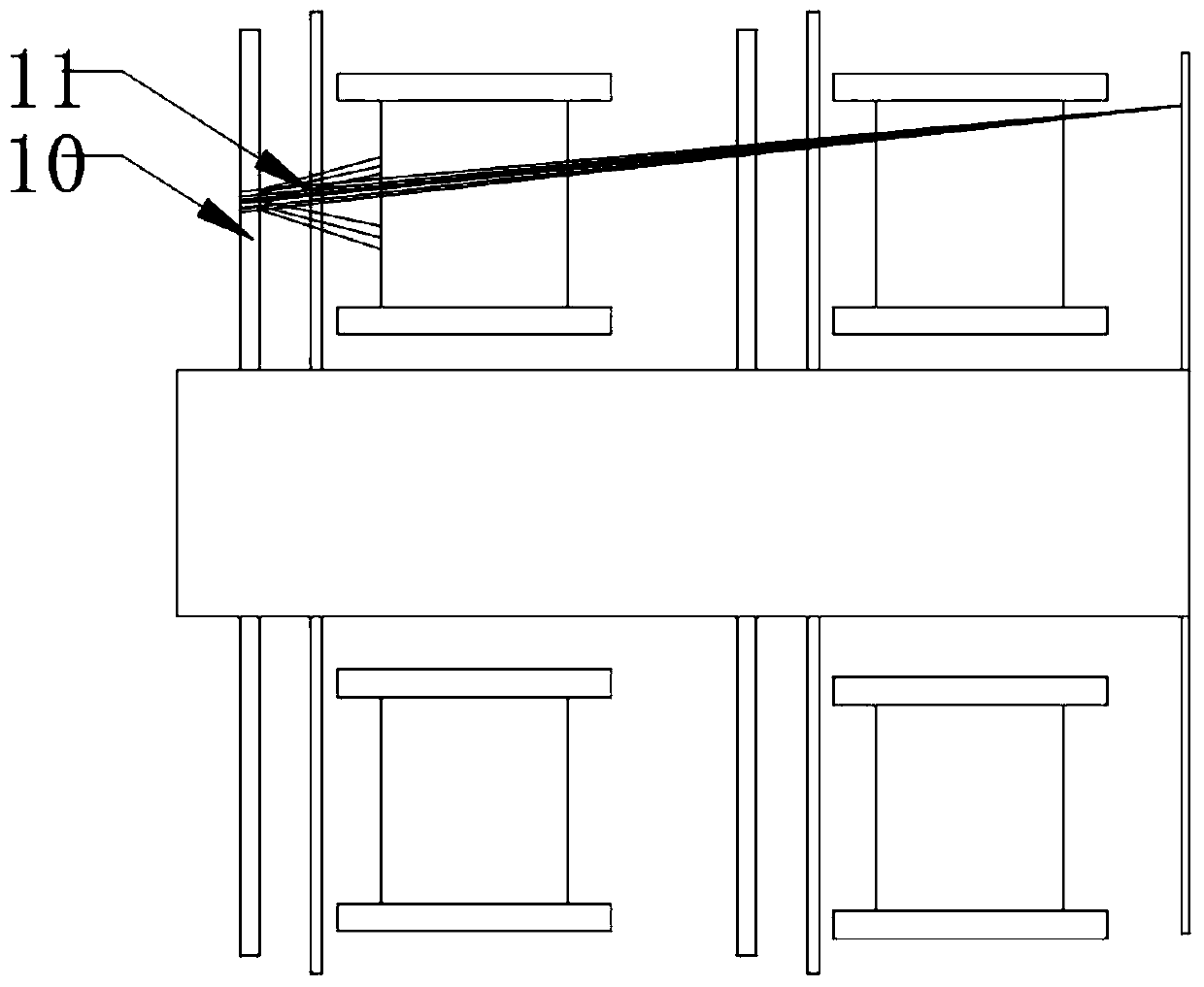 A kind of aluminum core flexible cable and its manufacturing process