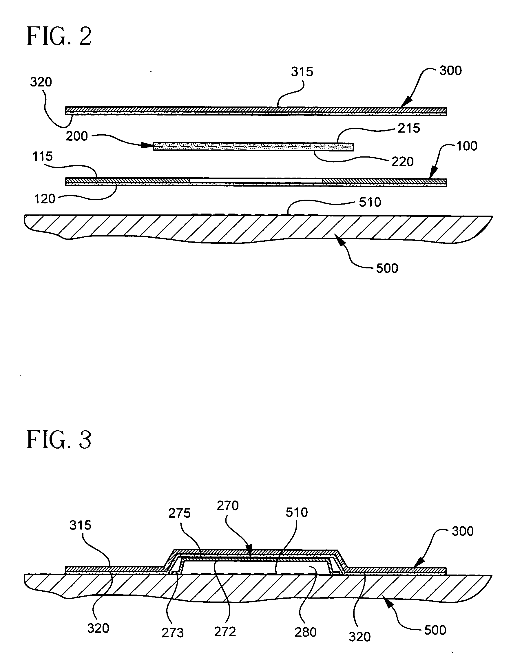 Method and device for the delivery of a substance including a covering