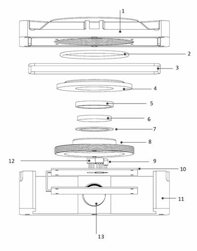 Infrared multiparameter fire and gas detector