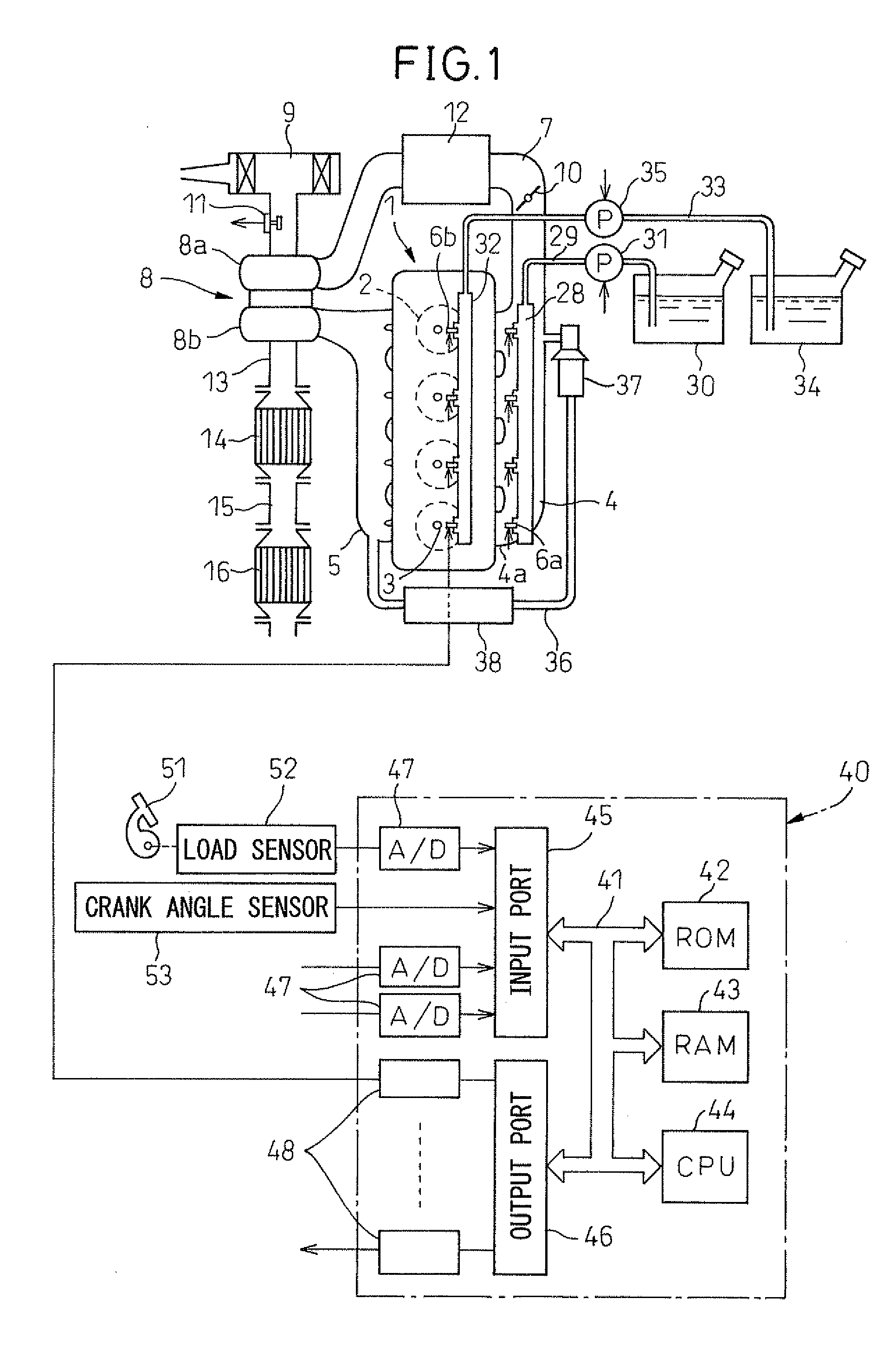 Ammonia burning internal combustion engine