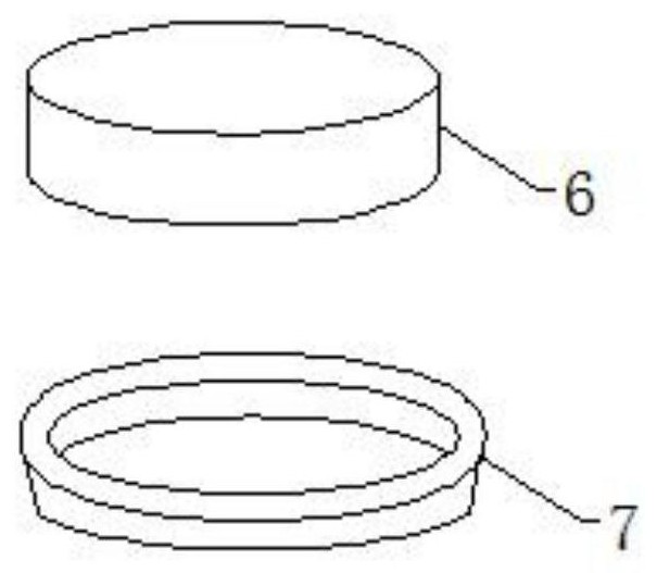 Dustproof shell of LED packaging light source with high light efficiency