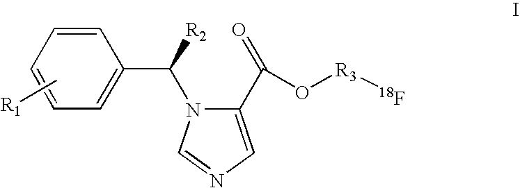 Synthesis and evaluation of 18f-labelled-alkyl-1-[(1R)-1-phenylethyl]-1h-imidazole-5-carboxylate as a tracer for the quantification of beta-11-hydroxylase enzyme in the adrenal glands